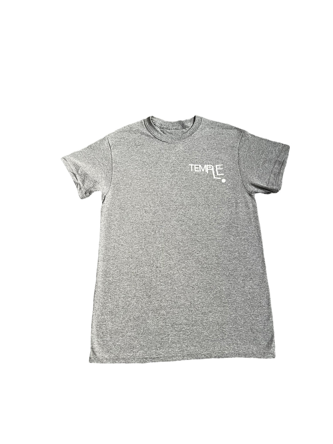 Temple 22 Basic Tee Heather Grey